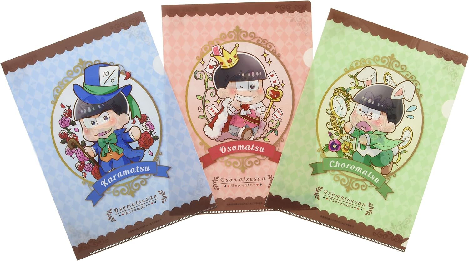 Amazon ぷりっしゅ おそ松さん クリアファイルセット アリスver A アニメ 萌えグッズ 通販 Amazon ぷりっしゅ おそ松さん クリアファイルセット アリスver A アニメ 萌えグッズ 通販