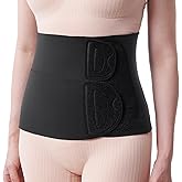 Momcozy Ergowrap Postpartum Belly Binder, Post Surgery Abdominal Binder with 3D Lifting & Back Support, 9" Tummy Tuck Compression Garment