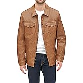 Levi's Men's Faux Leather Shirt Jacket