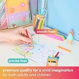 THE TWIDDLERS 30x Mini Colouring Pencils Multipack 180 Total Kids Party Bag view 8