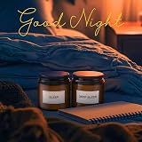 Bzhui Sleep Candles Lavender Chamomile Gift Set for Relaxation Women view 2