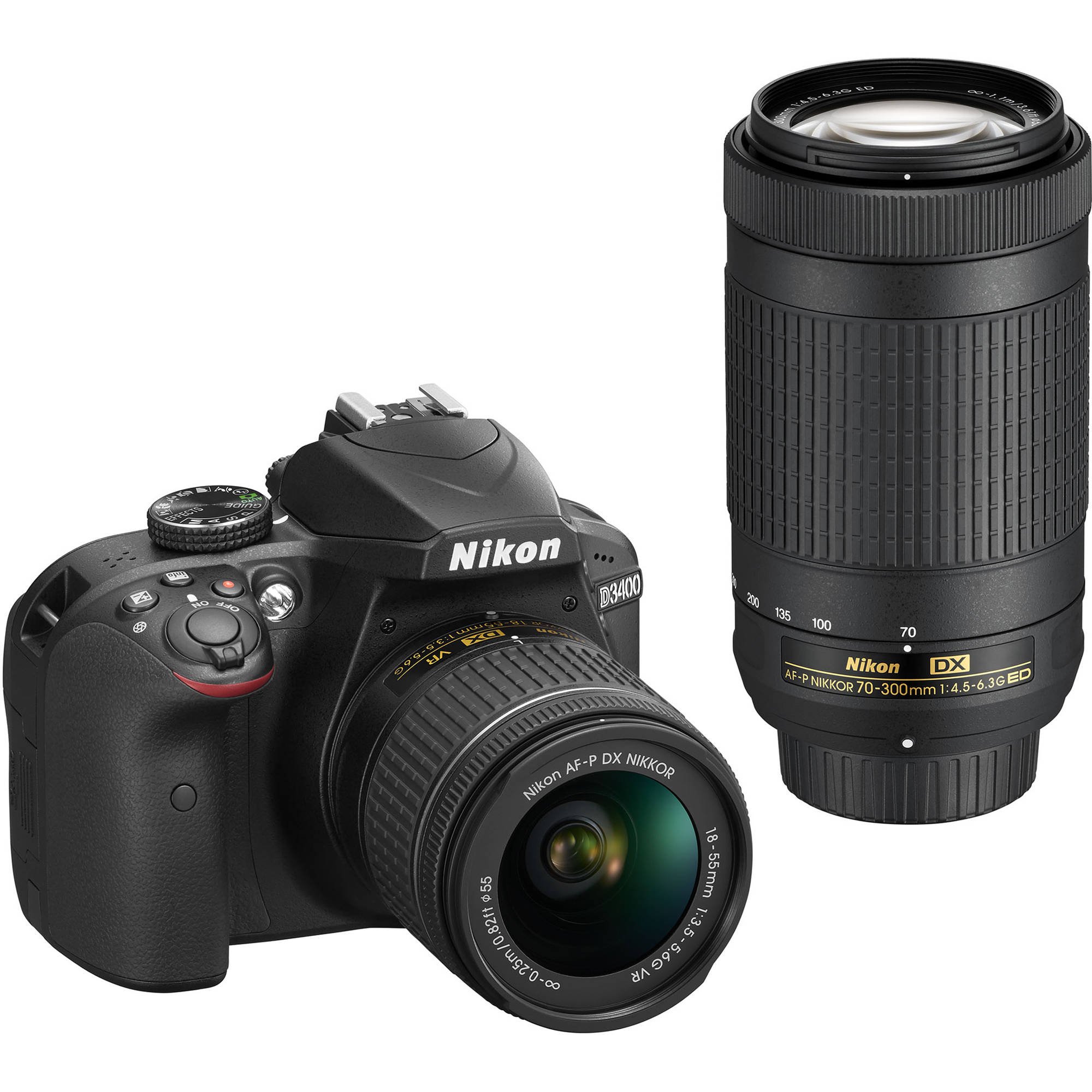 Nikon D3400 Along with Deluxe Accessories Bundle