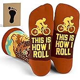 VICRAZY Hiking, Cycling, Camping Socks for Men, Women - Hiking, Bicycle, Camping, Bike Accessories, Stocking Stuffers