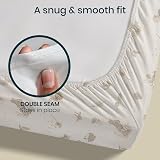 Tutti Bambini Premium Crib 2-Pack Sheets Bamboo Jersey Next to Me CoZee view 6