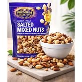 Mixed Nuts with Sea Salt, 40 oz Resealable Pouch &ndash; Deluxe Variety Nut Snack with Cashews, Almonds, Pecans, Brazil Nuts &amp; Macadamias &ndash; Protein Rich &ndash; Kosher