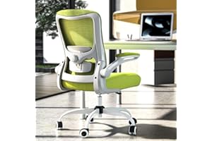 Ergonomic Office Chair - High Back Desk Chair with Adjustable Lumbar Support, Breathable Mesh Back, 330LBS Capacity, Easy Ass