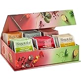 Wissotzky Herbal Tea Gift Set - Variety Pack Sampler (42 Tea Bags) Premium Reusable Gift Box | Caffeine-Free | 6 Exciting Flavors | Individually Wrapped Tea Bags | Ideal Present for Holiday &amp; Corporate Gifting | Magnetic Closure Box | Kosher