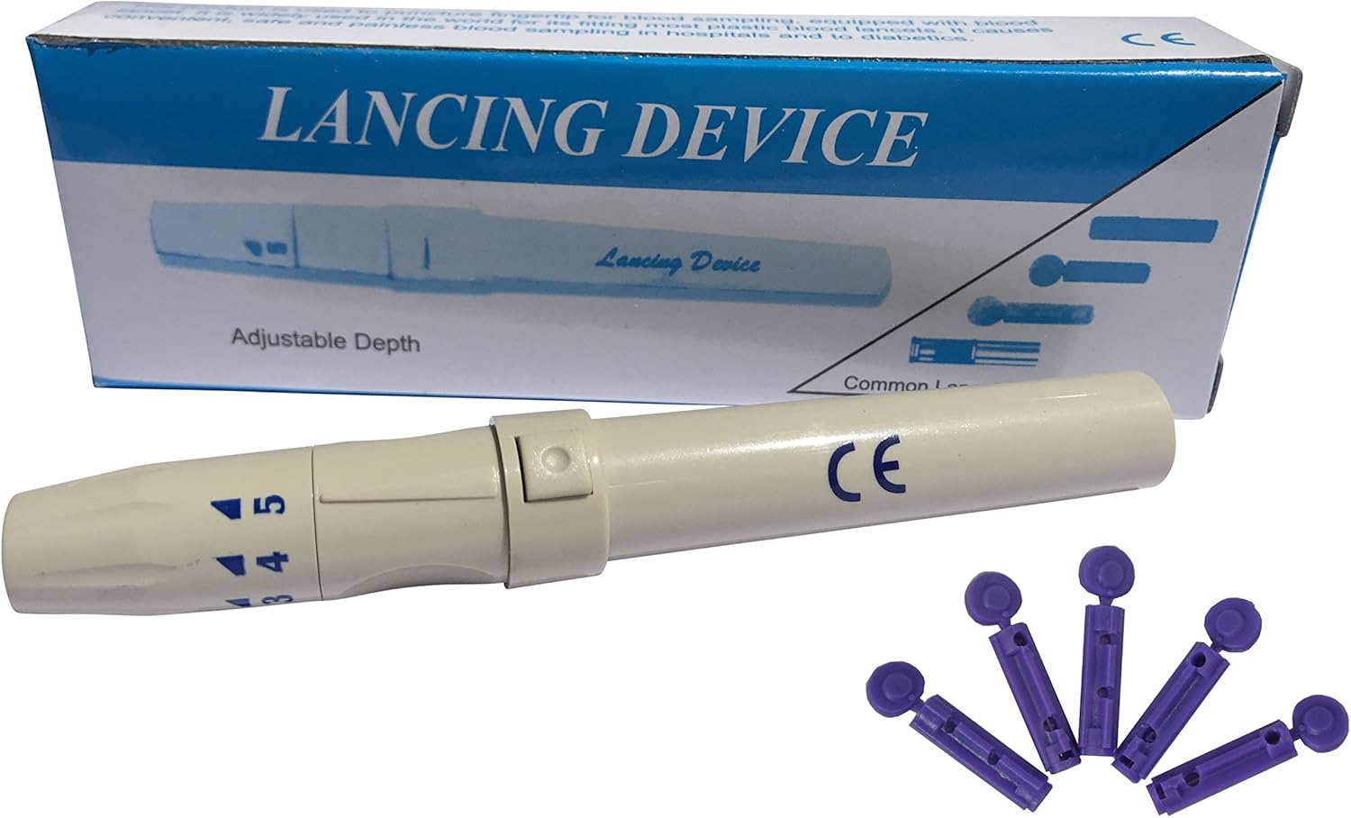 Lancing Device For Diabetes Blood Testing (Yes, I am Registered