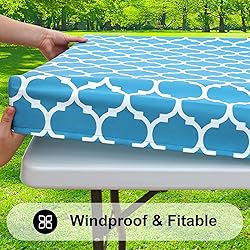 Smiry Rectangle Picnic Table Cover, Waterproof