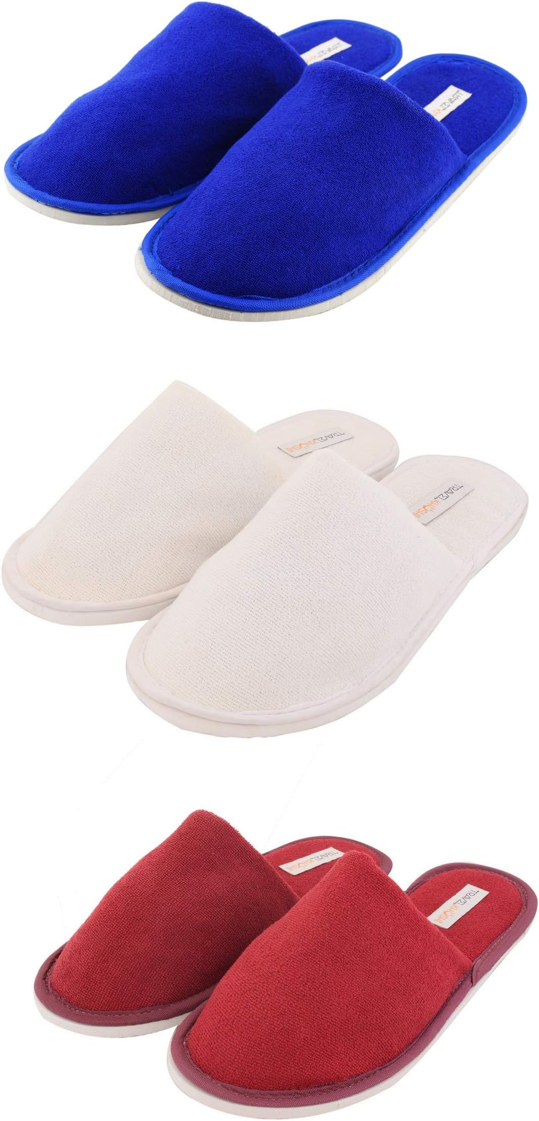 TravelkhushiUnisex House Slippers For Winter & Summer Carpet Slippers for Bedrooms Indoor Home Slipper Comfy Soft Cozy Flip Flops
