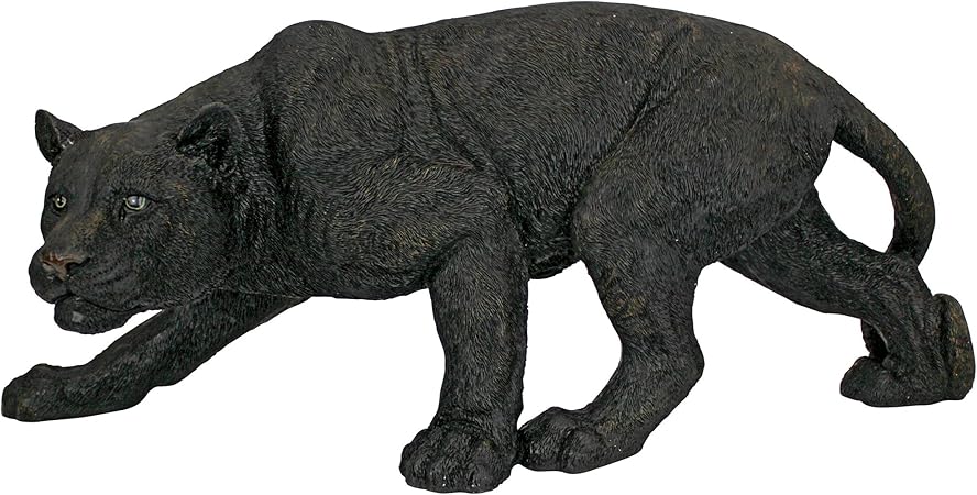 black jaguar figurine