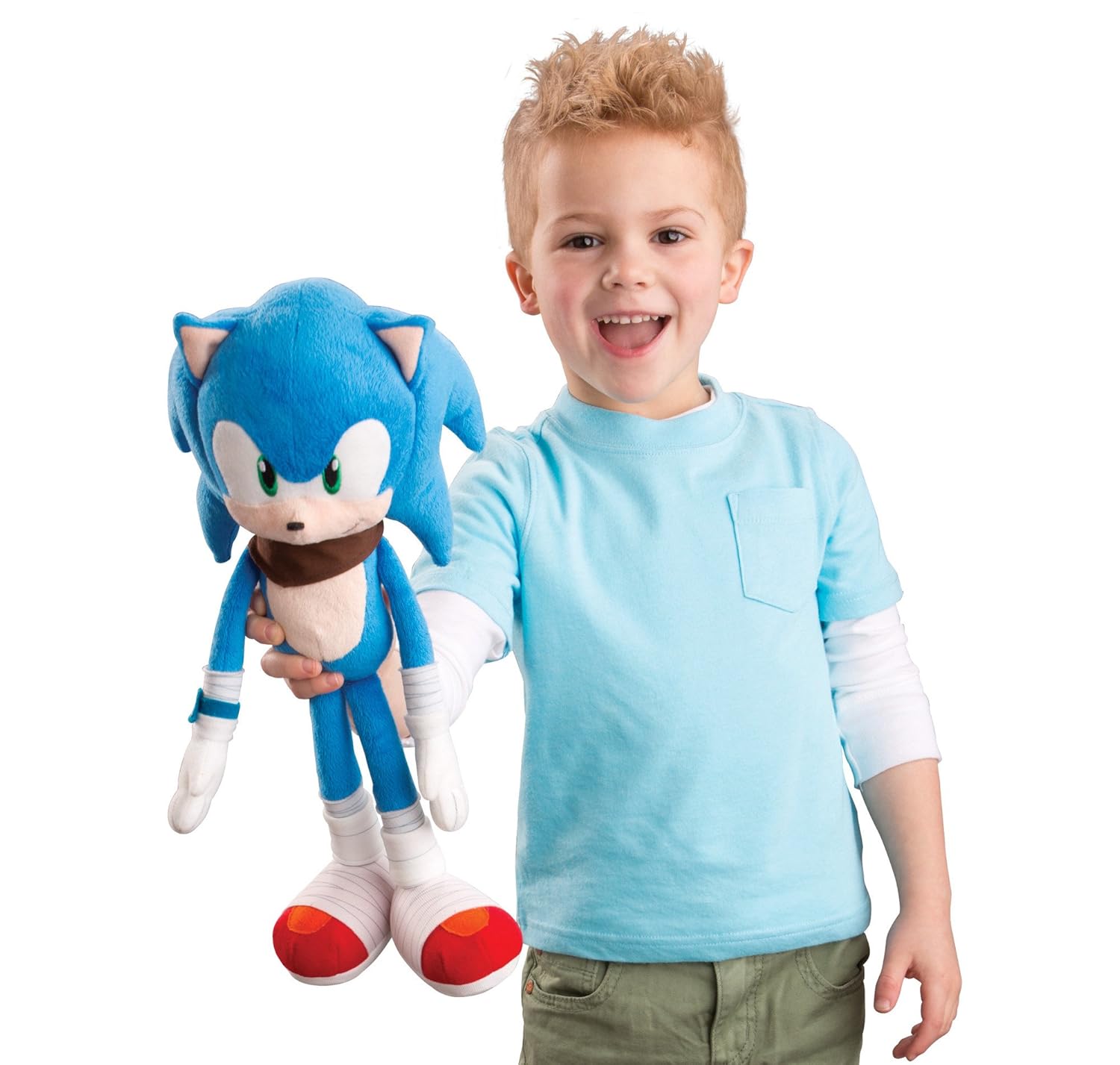 sonic boom talking plush