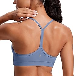 CRZ YOGA Butterluxe Womens Y Back Sports Bra
