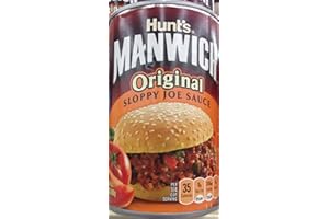 Hunt's MANWICH Original SLOPPY JOE SAUCE 24oz (3 Cans)