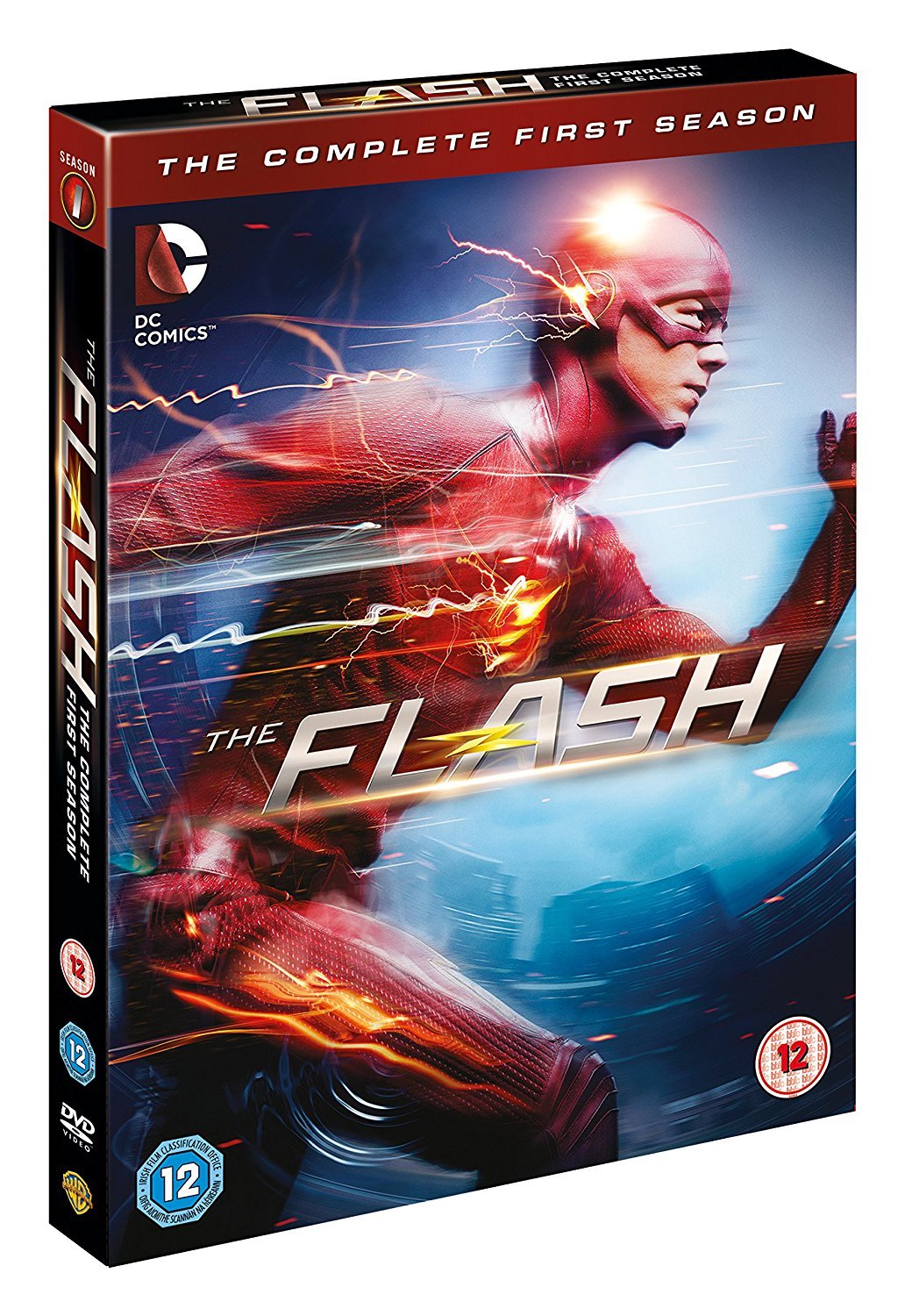 The Flash The Complete Season 1 5Disc Box Set Slipcase Packaging