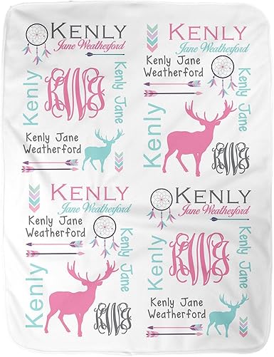 amazon baby blanket with name