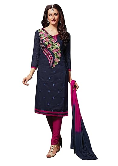 Oomph! Womens Cotton Dress Material