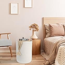XUANGUO Cotton Rope Laundry Basket Hamper for