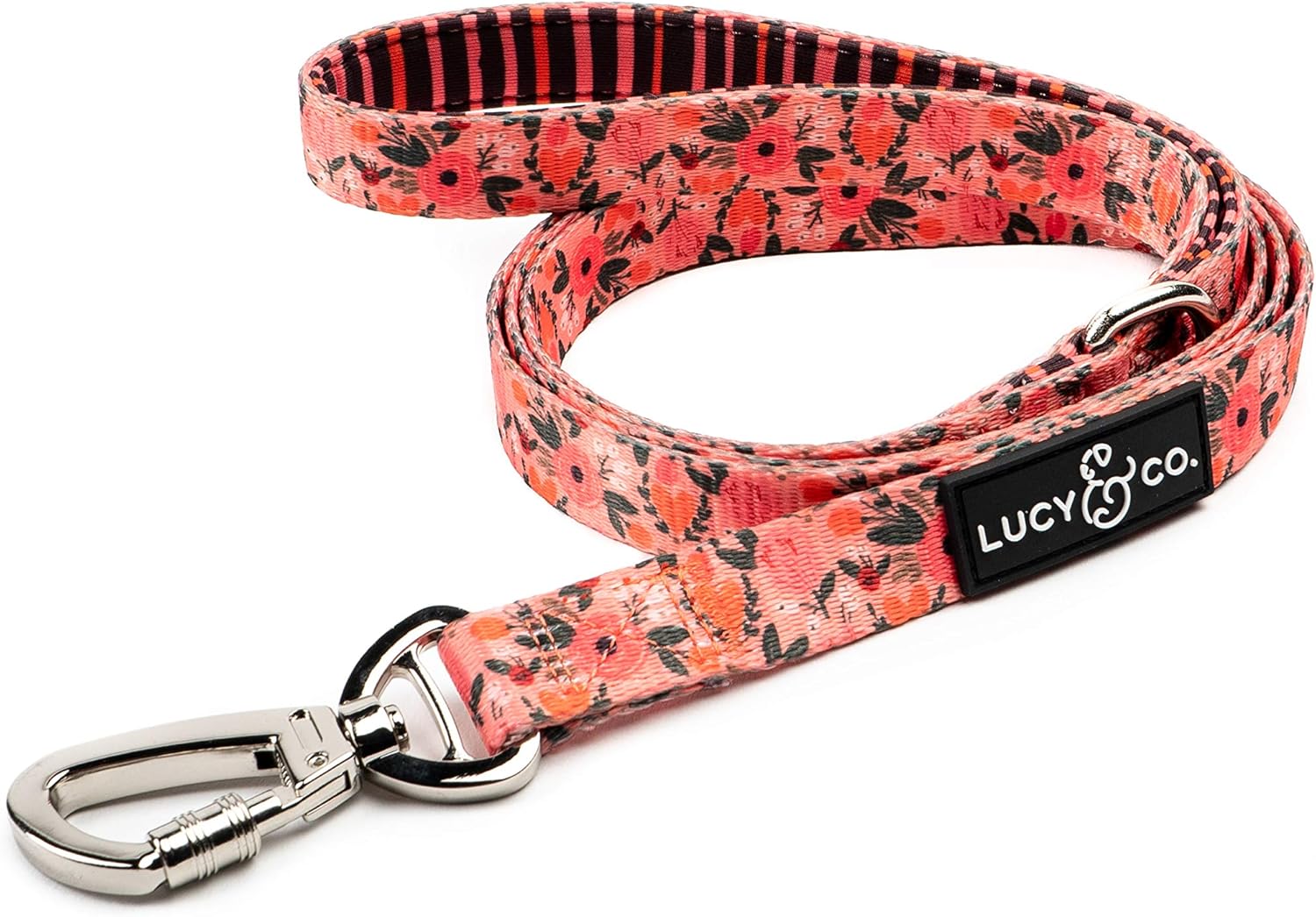 Lucy & Co. 5 Foot Dog Leash Best Designer Dog Leashes Leash for Big Dogs, Small