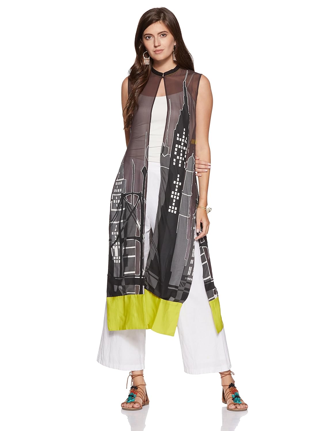 w for woman women's cape gilet