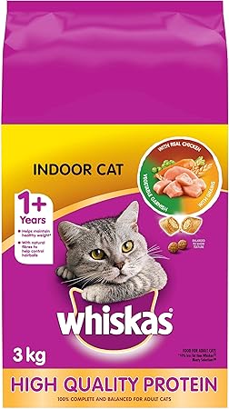 whiskas indoor dry cat food
