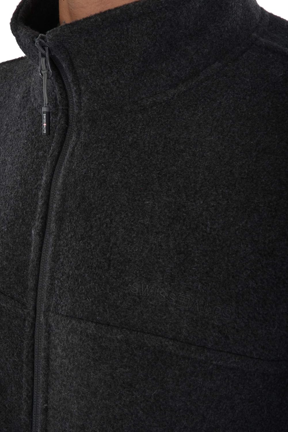 Swiss Alps Mens Full Zip Performance Polar Fleece Jacket Sweatshirt with Pockets at  Men’s Clothing store