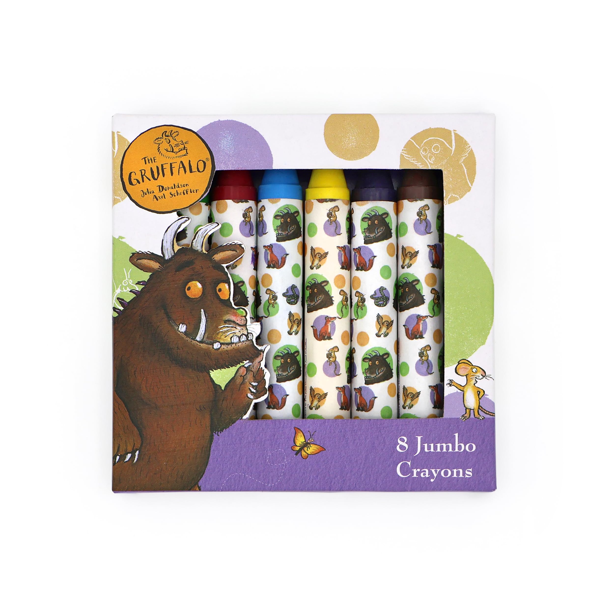Robert Frederick The Gruffalo Set of 8 Jumbo Crayons