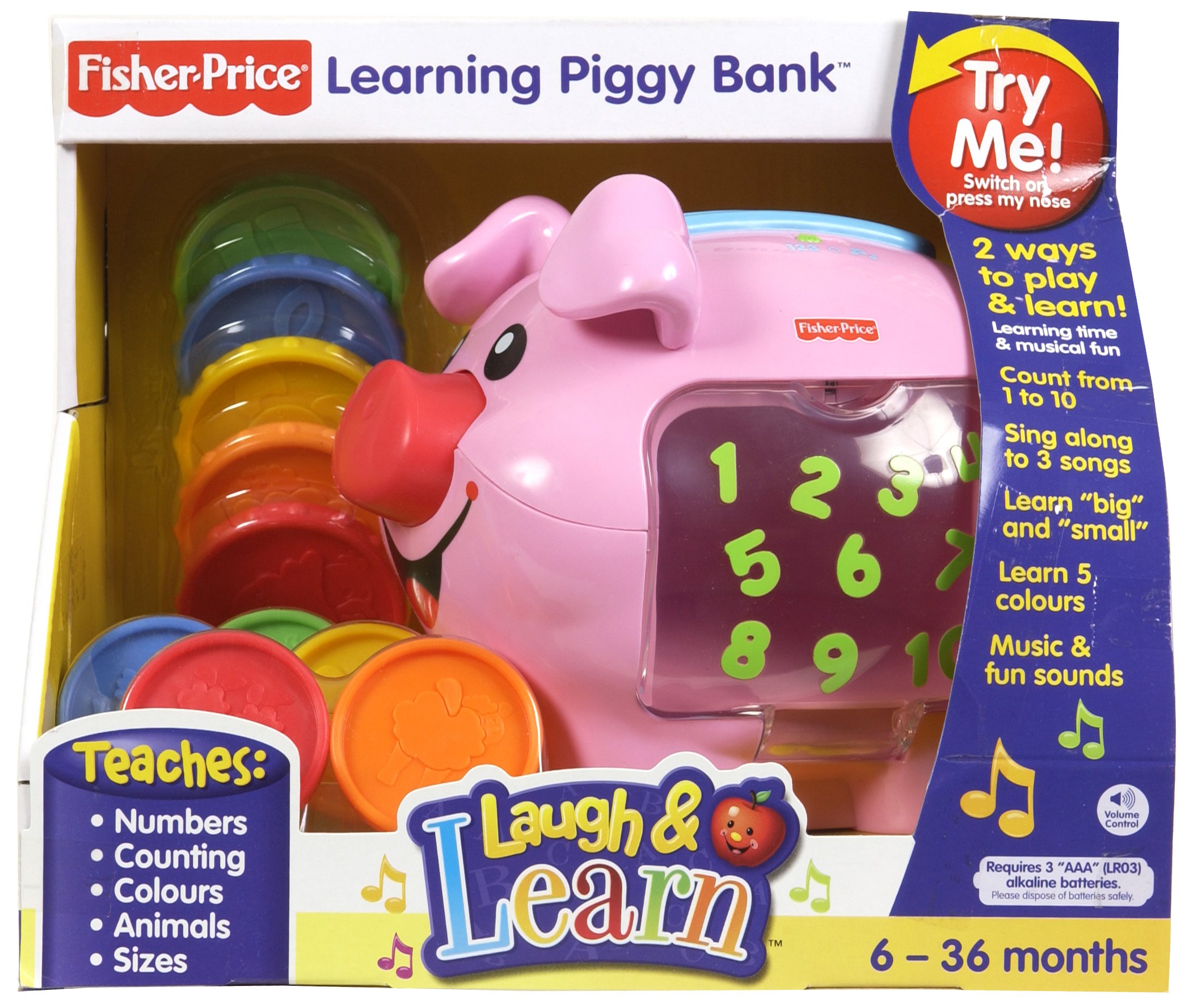 fisher price laugh and learn house batteries