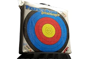 Morrell Lightweight Outdoor Portable Youth Kids Range NASP Field Point Archery Bag Target with 2 Sides and 4 Shooting Spots for 30 Pound Bows