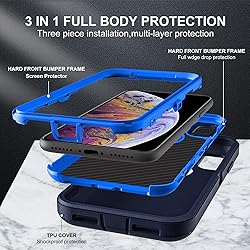 YKHJKLEC for iPhone X Case/iPhone Xs Case, Military