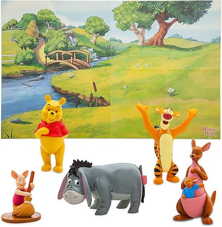 Amazon ディズニー くまのプーさん フィギュアプレイセット おもちゃ おもちゃ