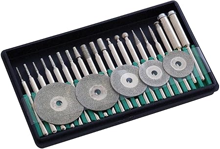Am-Tech Diamanten-Schleifset, 25 Teile