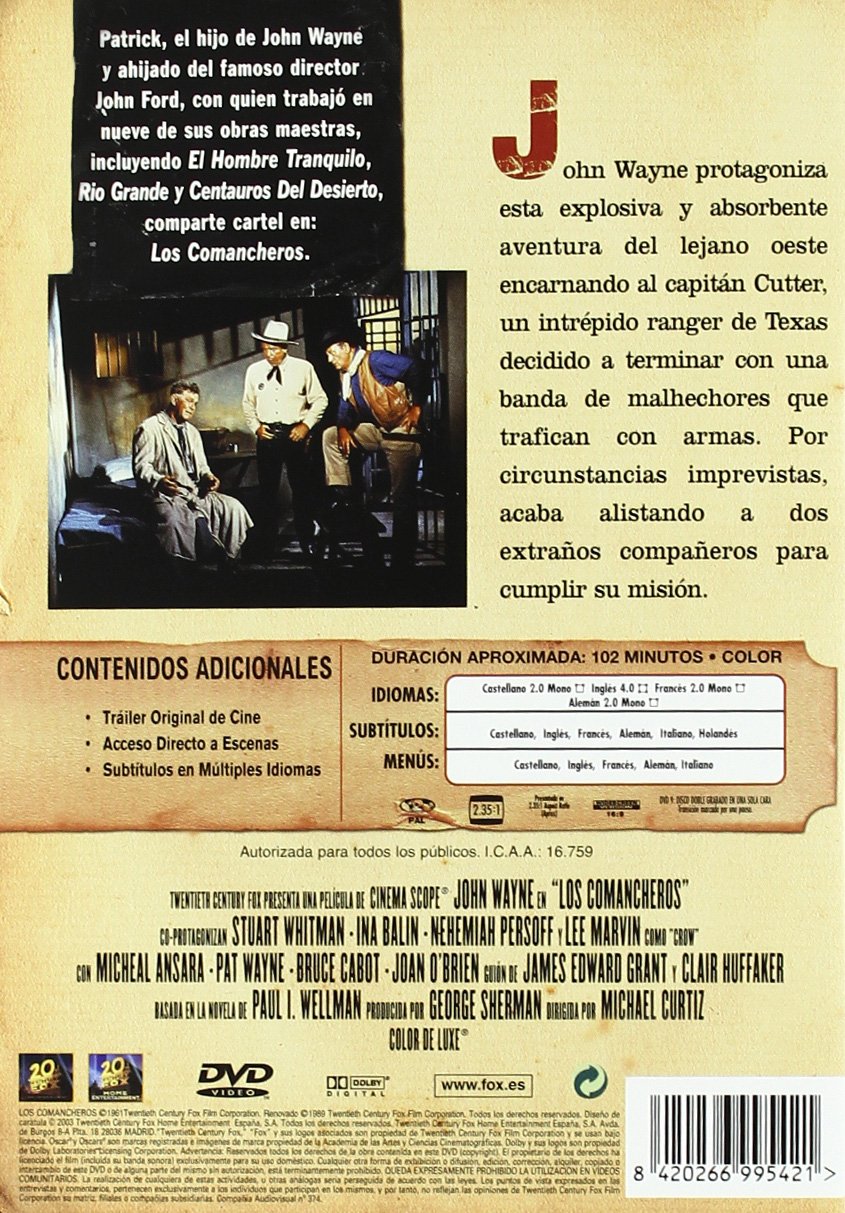 Amazoncom Los Comancheros Movies Tv