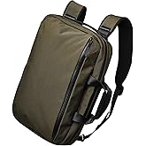 ALPAKA Elements Tech Brief Pro 12L -3-in-1 Recycled Fabric Laptop Briefcase Backpack for 16" Laptop, Anti-Theft Secure with Luggage Pass-Through, Water-Resistant, Fits Tech & Business Essentials,Green