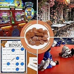 HAKITAROOM Set of 100 Opaque Plastic Learning