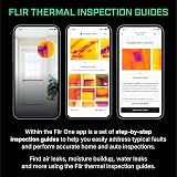 Flir One Pro Thermal Imager for iPhone 14 and older Lightning view 7