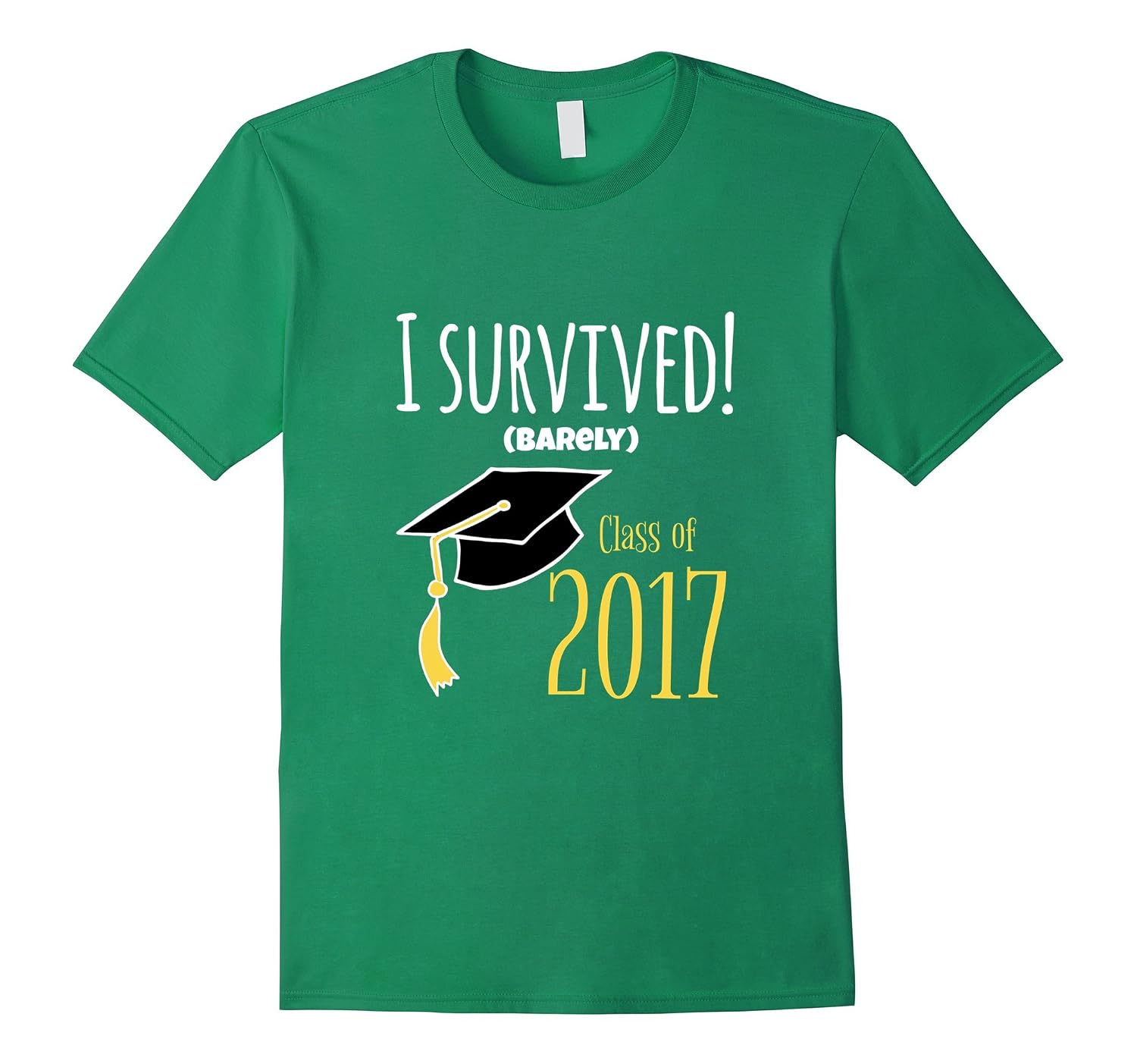 I Survived Fifth Grade Class of 2017 Graduation Gift T-Shirt