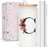 Personalized Gifts for Women, Monogrammed Frosted