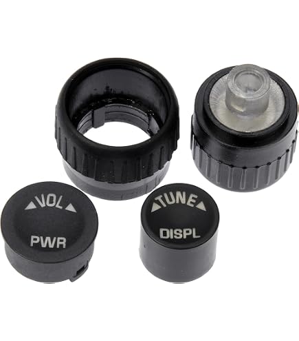 1969-70 Chevrolet Cars Radio Knob Set – Volume & Tuner, 2 Piece, The Parts Place Inc