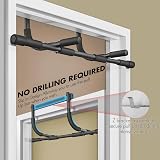FK Sports Pull Up Bar Doorway & Chin Up Bar - No Drilling - Upper Body view 7