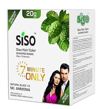 Siso 7 Minute Premium Hair Color (20g)-Pack of 10
