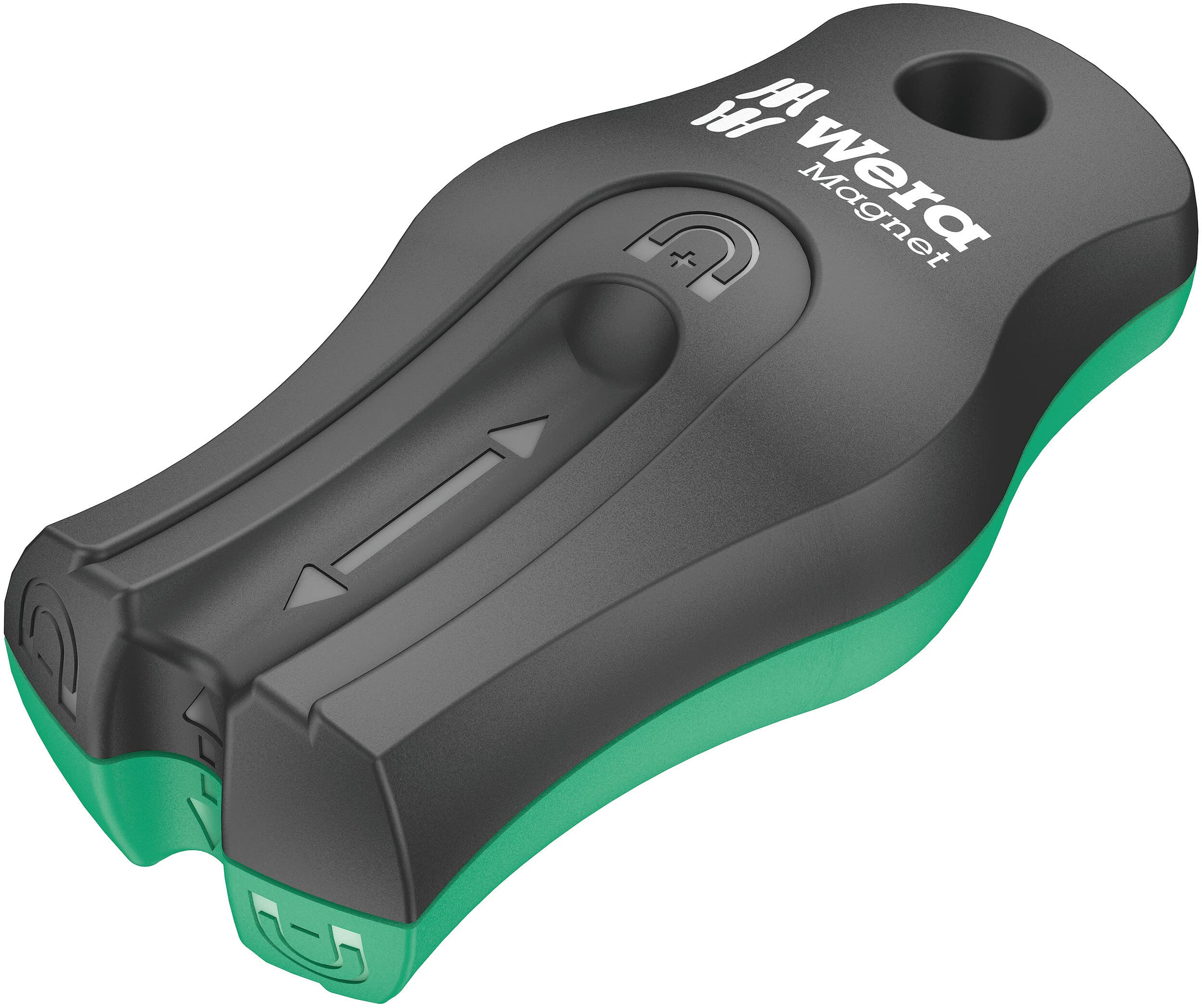 WERA 05033404001 9500 Magnet SB, Magnetisiergerät, Entmagnetisierer Schwarz-grün 68 x 34 mm
