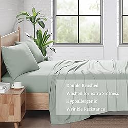 Casa Platino Queen Sheet Set, Pre-Washed Bed Set