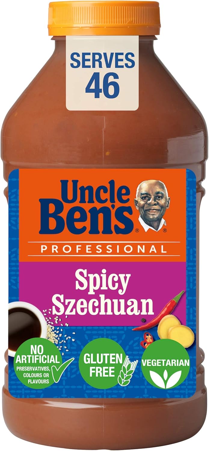 Uncle Bens Spicy Szechuan Cooking Sauce Bulk 2.32 kg, 46 servings