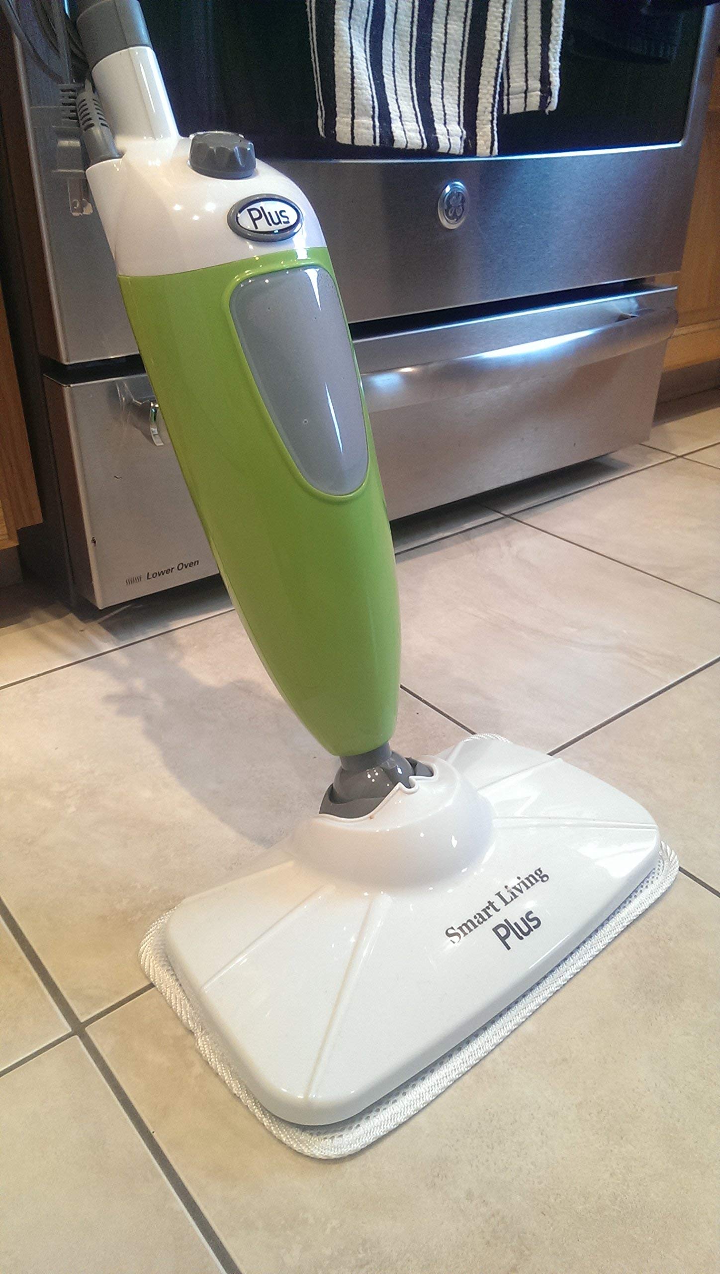 Smart Living Steam Mop Plus,White and Green