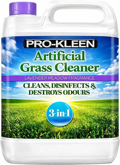 Pro-Kleen Artificial Grass Cleaner 5L Lavender Fragrance 3-in-1 Deodorises