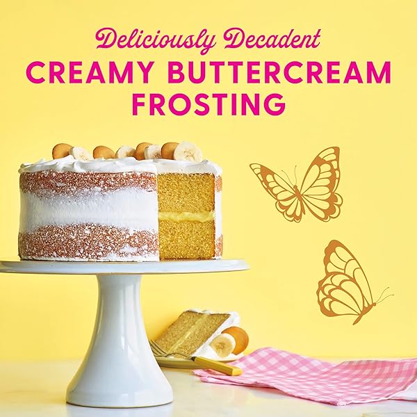 DUNCAN HINES DOLLY PARTON’S FAVORITE CREAMY BUTTERCREAM FLAVORED CAKE FROSTING, PERFECT FOR SUGAR COOKIES, 16 OZ.