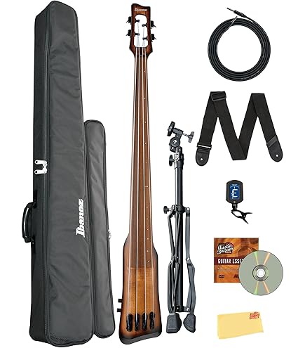 Amazon.com: Ibanez Bass Workshop UB804 - Mahogany Oil Burst