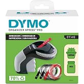 DYMO Embossing Label Maker, Includes 3 DYMO Label Tapes, Organizer Xpress Pro Starter Kit - Ergonomic Design, For Home DIY &amp; Crafting