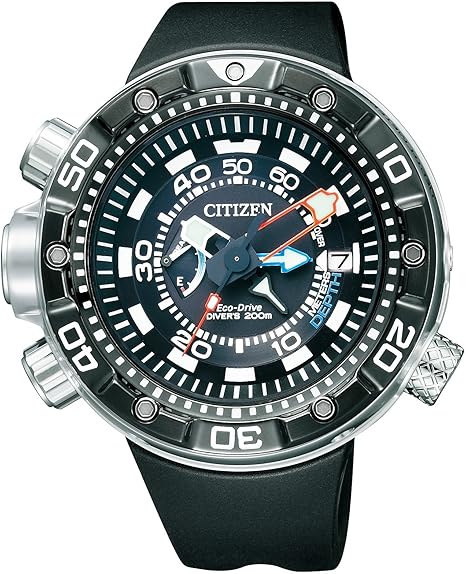 Citizen BN2024 – 05E – Uhr, Gummi-Armband Schwarz